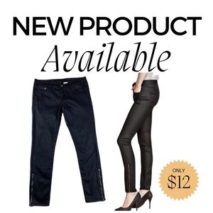 H&M Women’s Skinny Low Waist Ankle Black Denim Jeans Size 28
